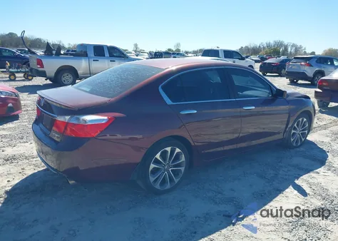 2014 Honda Accord Sport from USA, damaged, VIN 1HGCR2F55EA263928